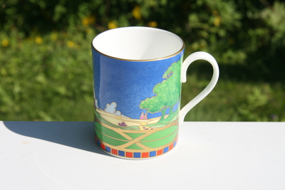 Royal Worcester The Art Deco Collection Lazy Tea mug