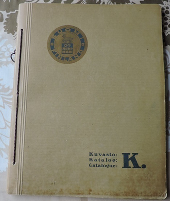 Osakeyhtiö Riihimäki - Kuvasto K 1922/ Kristallien kuvasto