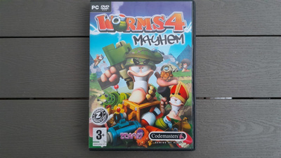 PC DVD: Worms 4 - Mayhem peli (2005)