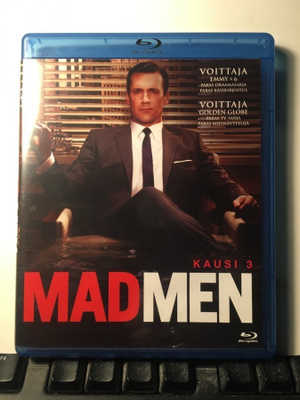 MADMEN, Kausi 3, BluRay x 2, Hamm