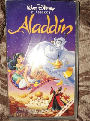 Walt Disney Aladdin vhs
