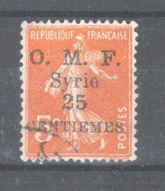 Syyria 1925 25 pia