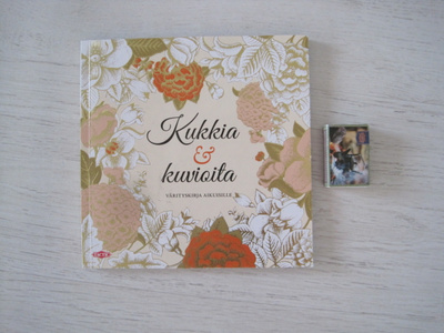 KUKKIA JA KUVIOITA, VÄRITYSKIRJA AIKUISILLE