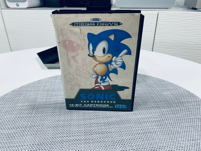 Sega Mega Drive Sonic The Hedgehog PAL