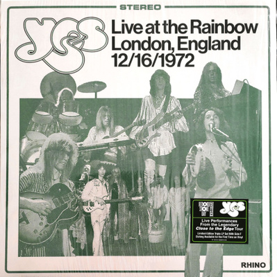 Yes - Live at the Rainbow London, England 1972 3LP RSD 2025