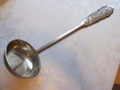 VINTAGE FILIGRAN METALLIKAUHA pituus n. 31cm