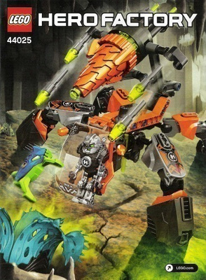 Lego 44025 BULK Drill Machine  ( Hero Factory )