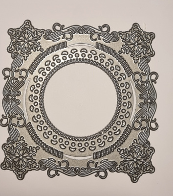 Amy Design stanssi "CHRISTMAS SNOWFLAKE FRAME"