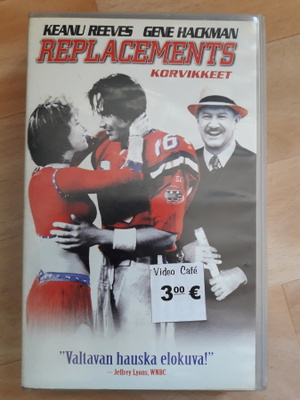 The Replacements - Korvikkeet (1999) VHS