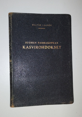 Laurén: Suomen farmakopean kasvirohdokset (1926) farmakopea