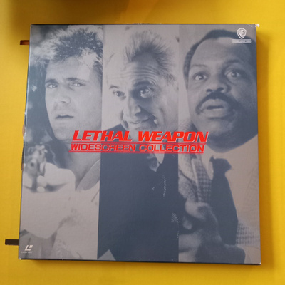 Lethal weapon 1-3 JAP  Laserdisc box