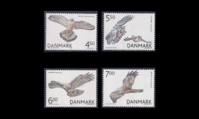 Tanska 1383-6 ** Petolintuja (2004)