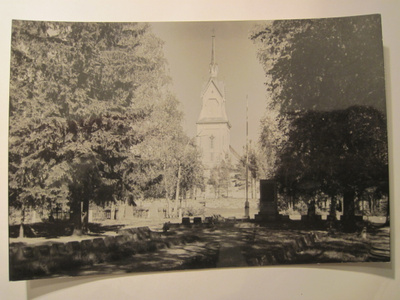 VANHA Valokuva  Lapinlahti Sankarihaudat 1940-luku 18x12cm