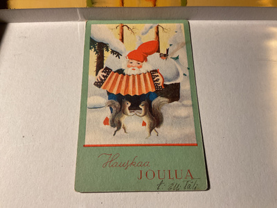 Postikortti Hyvää joulua!