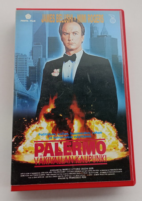 PALERMO VÄKIVALLAN KAUPUNKI VHS 1992 PENTA FILM FINNKINO