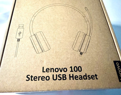 LENOVO 100 STEREO USB HEADSET (4XD0X88524)