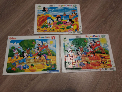 Disney palapelit - 3 kpl