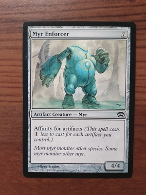 Magic the Gathering Myr Enforcer