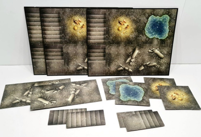 D&D - 5kpl RPGA Promo Terrain Tile Set
