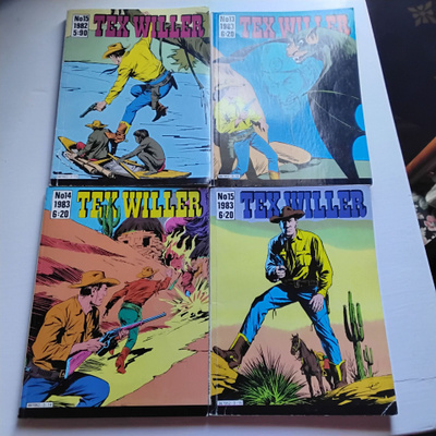 Tex Willer 4 kpl