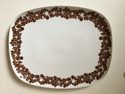 ROSENTHAL TARJOILULAUTANEN sarja: PLUS Cordial, 30,5 x 38 cm