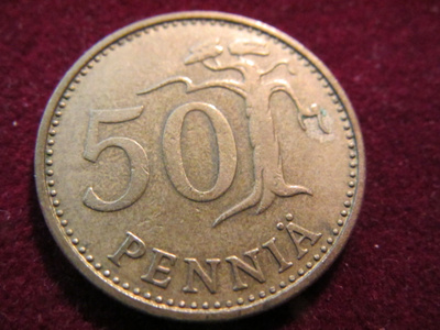 50 penniä 1964