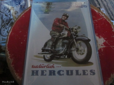 Peltikyltti moottoripyörä Hercules