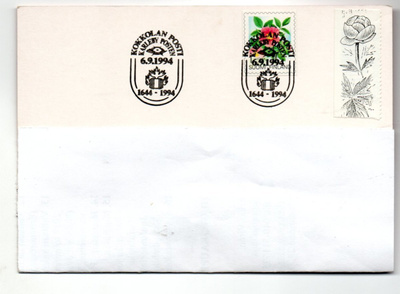 Kokkola: Posti 350 v  (erikoisleima 6.9.1994)