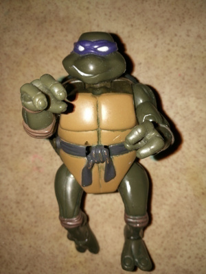 Turtles hahmo n. 13 cm Donatello Mutantti kilpikonna