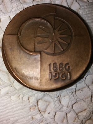 Postisäästöpankki 1886-1961 - erikoismitalli