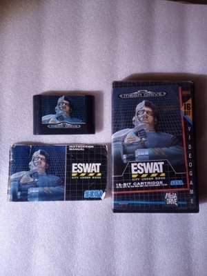 Sega Mega Drive Eswat City Under Siege (Rental)