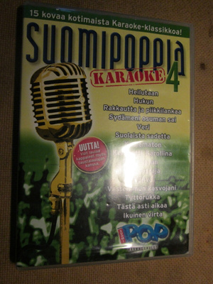 Suomipoppia karaoke 4 DVD