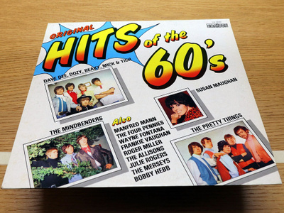 Useita esittäjiä - Original Hits Of The 60's LP