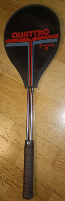 Vintage Spalding Quattro Maila suojapussilla