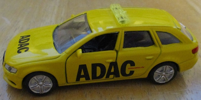 Audi A4 Avant 3.0 TDi ADAC Road Service Yellow -03 Siku 1:55