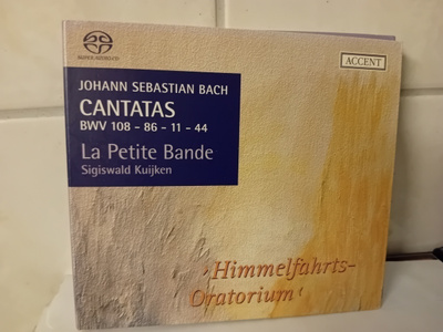 SACD : La Petite Bande : CANTATAS BWV 108-86-11-44