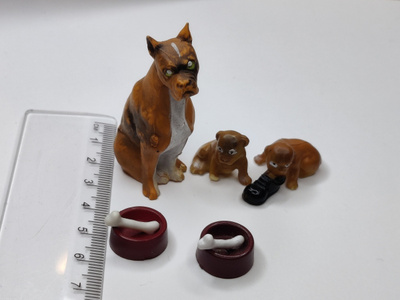 Lundby vintage KOIRAPERHE