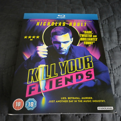 Kill Your Friends slipcase Blu-ray **muoveissa**