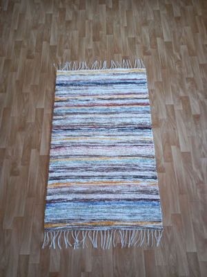 Kirjava pörrömatto 120x74cm