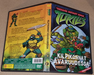 DVD Turtles dvd huono kunto