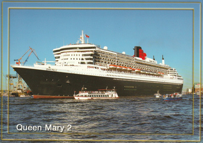 LAIVAKORTTI - QUEEN MARY 2