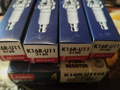 Käytetyt Denso K16R-U11, 3120 Sytytystulpat 4kpl