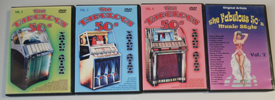 DVD Fabulous 50s 7 kpl.