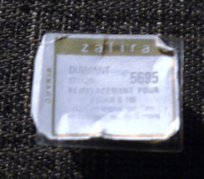 Levysoittimen neula Zafira Diamant 5695 (Fisher S100)