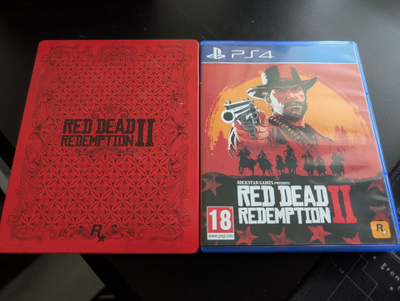 Red Dead Redemption II (Steelbook + alkuperäinen kotelo)