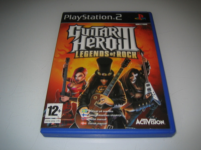 Guitar Hero III: Legends Of Rock **PS2**