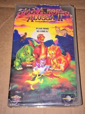 MAA AIKOJEN ALUSSA 2 SUURI SEIKKAILU JATKUU VHS