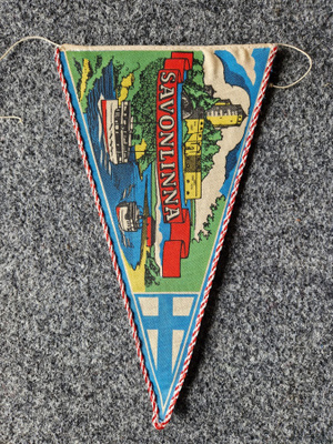 Savonlinna vintage iso matkailuviiri