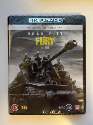 Fury (4K Ultra HD + Blu-ray) UUSI
