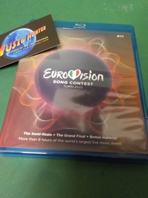 EUROVISION SONG CONTEST TURIN 2022 3x BLU-RAY